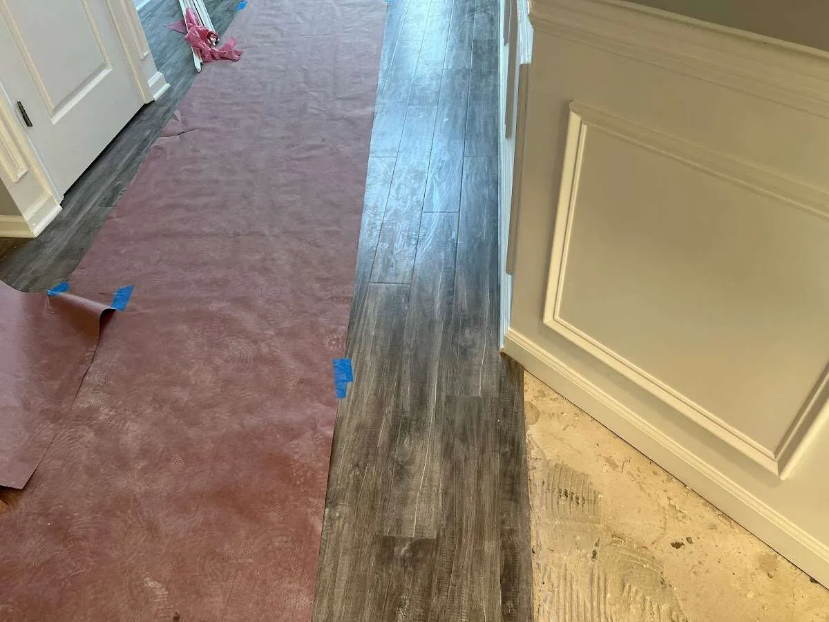 Completed marble shower restoration in Visalia